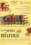 Les triplettes de Belleville - German Movie Poster (xs thumbnail)