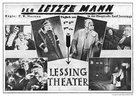 Der letzte Mann - German Movie Poster (xs thumbnail)
