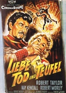 The Adventures of Quentin Durward - German Movie Poster (xs thumbnail)