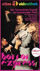 P&aacute;nico en el Transiberiano - German VHS movie cover (xs thumbnail)