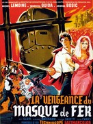 La vendetta della maschera di ferro - French Movie Poster (xs thumbnail)