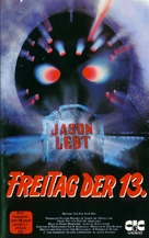 Friday the 13th Part VI: Jason Lives - German VHS movie cover (xs thumbnail)