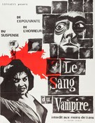Blood of the Vampire - French Re-release movie poster (xs thumbnail)