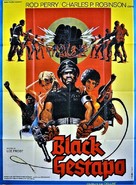 The Black Gestapo - French Movie Poster (xs thumbnail)