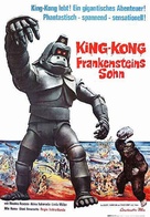 Kingu Kongu no gyakush&ucirc; - German Movie Poster (xs thumbnail)