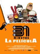 31 minutos, la pel&iacute;cula - Mexican Movie Poster (xs thumbnail)