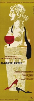 La dolce vita - Polish Movie Poster (xs thumbnail)