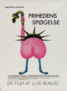 La fant&ocirc;me de la libert&eacute; - Danish Movie Poster (xs thumbnail)