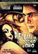 Reflections in a Golden Eye - Italian DVD movie cover (xs thumbnail)