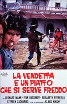 La vendetta &egrave; un piatto che si serve freddo - Italian Movie Poster (xs thumbnail)