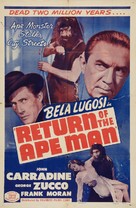 Return of the Ape Man - Re-release movie poster (xs thumbnail)