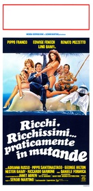 Ricchi, ricchissimi... praticamente in mutande - Italian Movie Poster (xs thumbnail)
