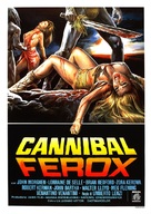 Cannibal ferox - Italian Movie Poster (xs thumbnail)