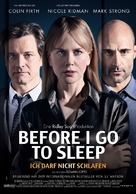 Before I Go to Sleep - Swiss Movie Poster (xs thumbnail)