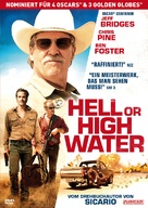 Hell or High Water - German Movie Cover (xs thumbnail)