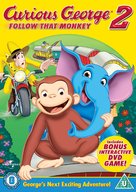 Curious George 2: Follow That Monkey - British DVD movie cover (xs thumbnail)