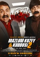 Mazlum Kuzey &amp; Kuddusi 2 La! Kasada Para Var! - Turkish Movie Poster (xs thumbnail)