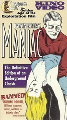 Maniac - VHS movie cover (xs thumbnail)