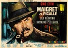 Maigret &agrave; Pigalle - Italian Movie Poster (xs thumbnail)