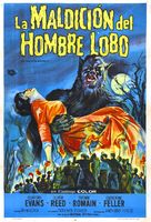 The Curse of the Werewolf - Argentinian Movie Poster (xs thumbnail)