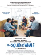 The Squid and the Whale - Danish Movie Poster (xs thumbnail)