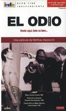 La haine - Spanish VHS movie cover (xs thumbnail)