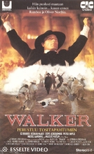 Walker - Finnish VHS movie cover (xs thumbnail)