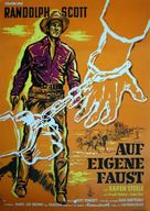 Ride Lonesome - German Movie Poster (xs thumbnail)