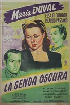 La senda oscura - Argentinian Movie Poster (xs thumbnail)