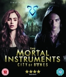 The Mortal Instruments: City of Bones - British Blu-Ray movie cover (xs thumbnail)