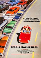 Ferris Bueller&#039;s Day Off - German Movie Poster (xs thumbnail)