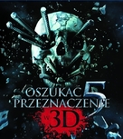 Final Destination 5 - Polish Blu-Ray movie cover (xs thumbnail)