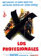 The Professionals - Spanish Movie Poster (xs thumbnail)