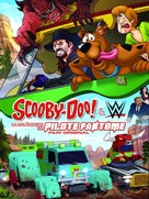 Scooby-Doo! And WWE: Curse of the Speed Demon - French DVD movie cover (xs thumbnail)