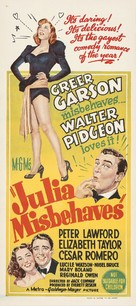 Julia Misbehaves - Australian Movie Poster (xs thumbnail)