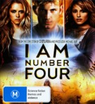 I Am Number Four - Australian Blu-Ray movie cover (xs thumbnail)