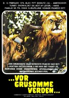 Ultime grida dalla savana - Danish Movie Poster (xs thumbnail)