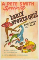 Early Sports Quiz: What&#039;s Your I.Q. No. 13 - Movie Poster (xs thumbnail)