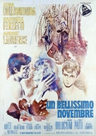 Un bellissimo novembre - Italian Movie Poster (xs thumbnail)