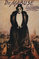 Dr. Mabuse, der Spieler - Ein Bild der Zeit - German Movie Poster (xs thumbnail)