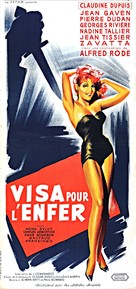 Visa pour l&#039;enfer - French Movie Poster (xs thumbnail)