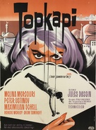 Topkapi - Danish Movie Poster (xs thumbnail)