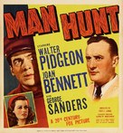 Man Hunt - Movie Poster (xs thumbnail)