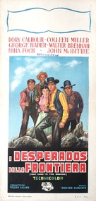 Four Guns to the Border - Italian Movie Poster (xs thumbnail)