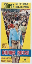 North West Mounted Police - Italian Movie Poster (xs thumbnail)