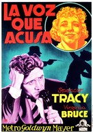 The Murder Man - Spanish Movie Poster (xs thumbnail)