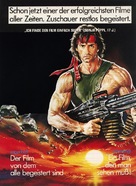 Rambo: First Blood Part II - German Movie Poster (xs thumbnail)
