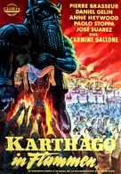 Cartagine in fiamme - German Movie Poster (xs thumbnail)