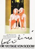 Sal&ograve; o le 120 giornate di Sodoma - German Movie Poster (xs thumbnail)