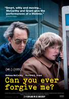 Can You Ever Forgive Me? - Dutch Movie Poster (xs thumbnail)